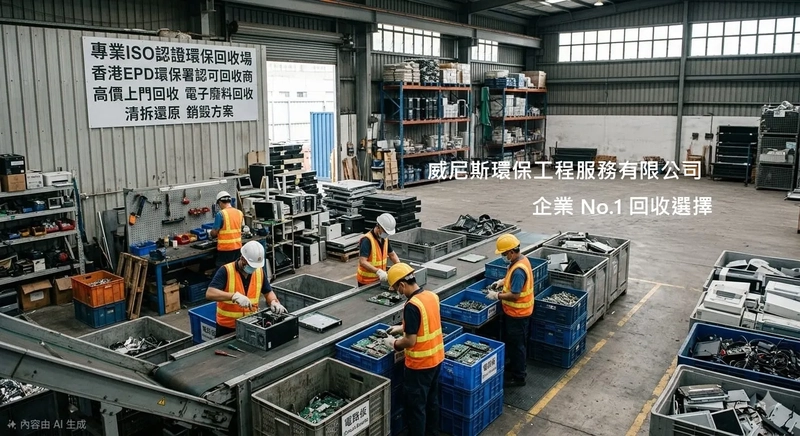 環保署認可 WEEE 回收商? 專業處理「四電一腦」與電子廢物 | 威尼斯環保工程