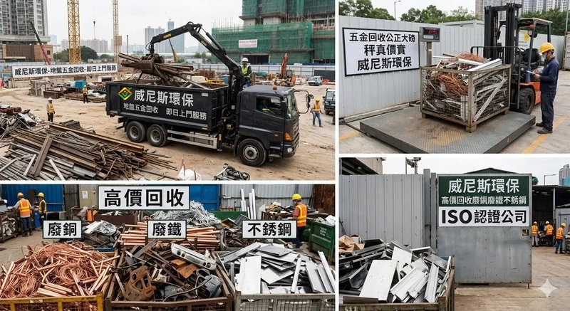 香港領先專業五金回收與廢金屬處理方案，即日上門，  高價回收，公正大磅，秤真價實，20年經驗， 提供拆走/搬運/回收的一站式五金回收服務 | 威尼斯環保