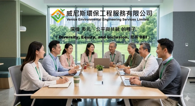引領綠色未來，踐行多元、公平與共融 (DEI) 願景確保每位員工在招聘、晉升與職業健康安全上享有平等權利 | 威尼斯環保