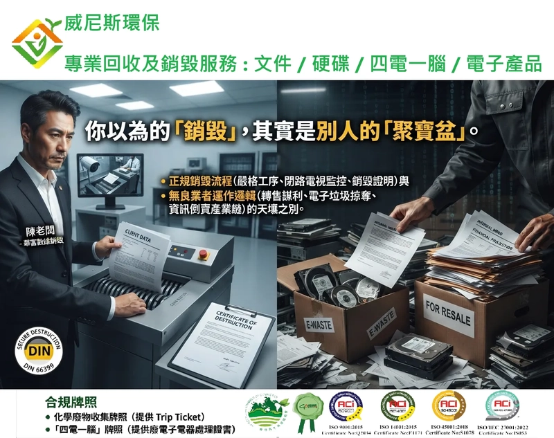 當環保變成引狼入室：誤信無良銷毀公司，如何讓企業陷入萬劫不復的資訊外洩危機？企業文件處理與數據外洩的嚴重危機與禍害
